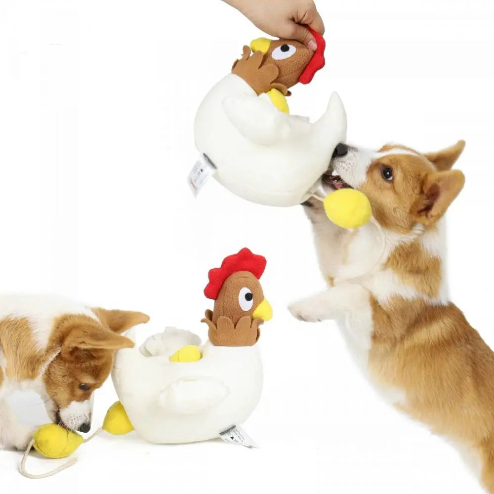 Doglemi Pet Snuffle Toy (Hen) - kurka, zabawka węchowa dla psa Doglemi