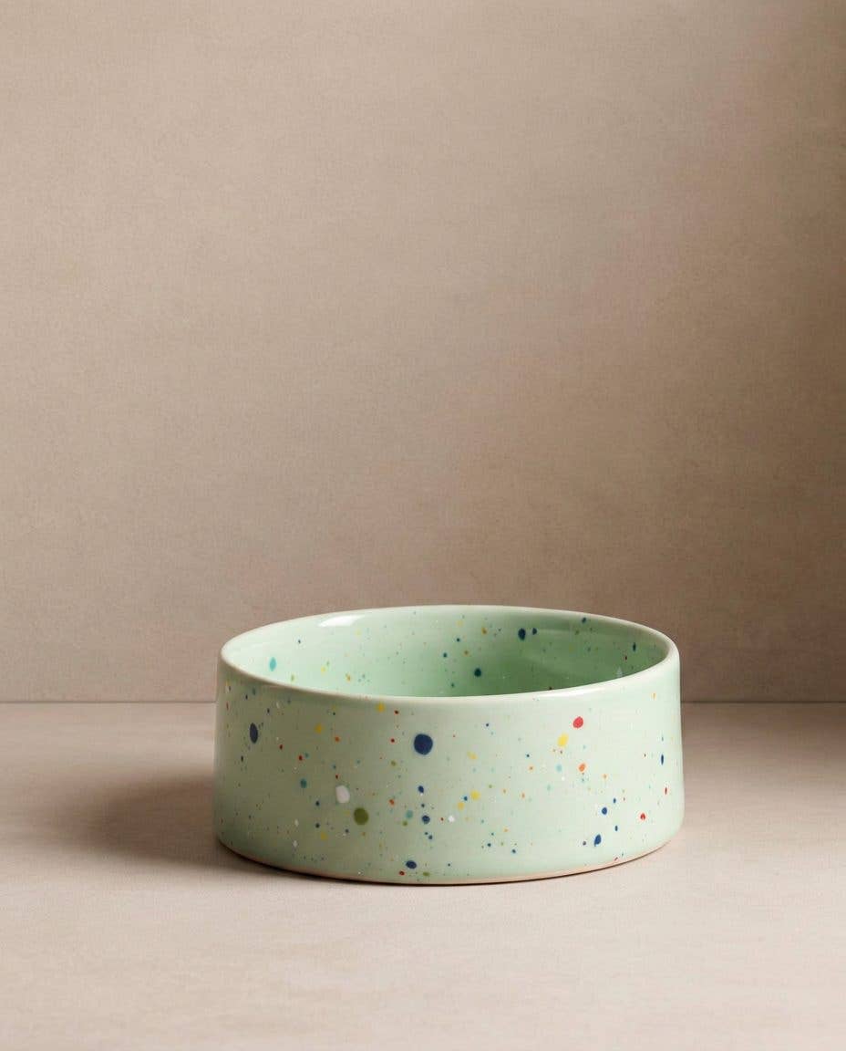 New Party Pet Bowl 14cm Green