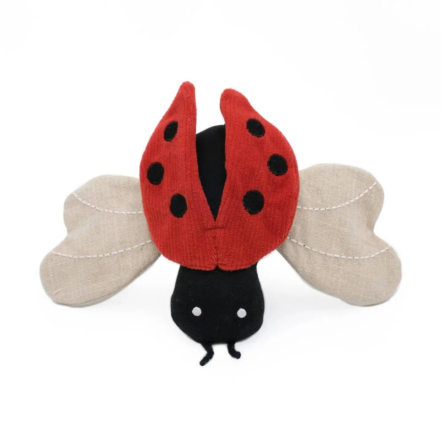 Zippypaws Ecozippy Corduroy Critter - Ladybug - Biedronka ZippyPaws