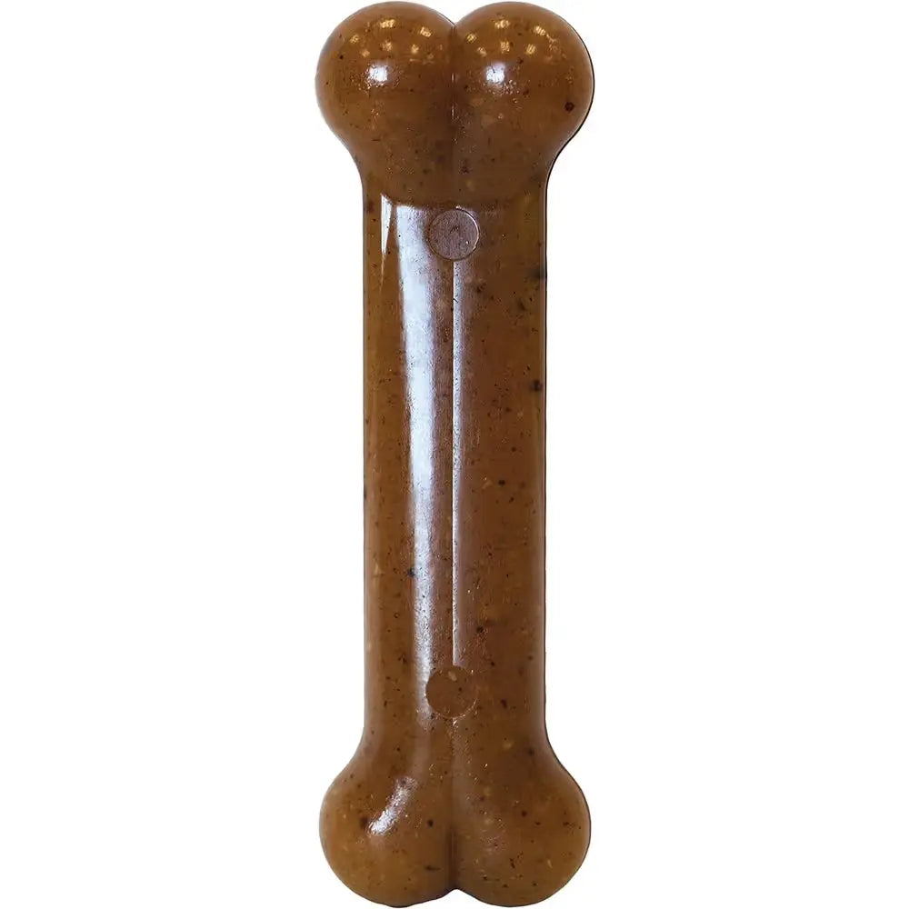 Nylabone Puppy Chicken Bone - bezpieczny gryzak dla szczeniaka, kość o zapachu kurczaka - S
