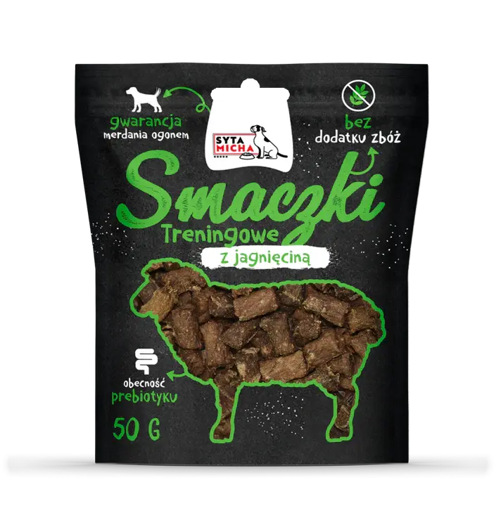 Smaczki treningowe z jagnięciną 50g Syta Micha