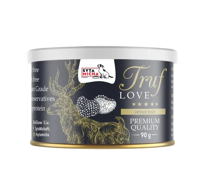 TrufLove smaczki dla psa z dziczyzną 90g Syta Micha