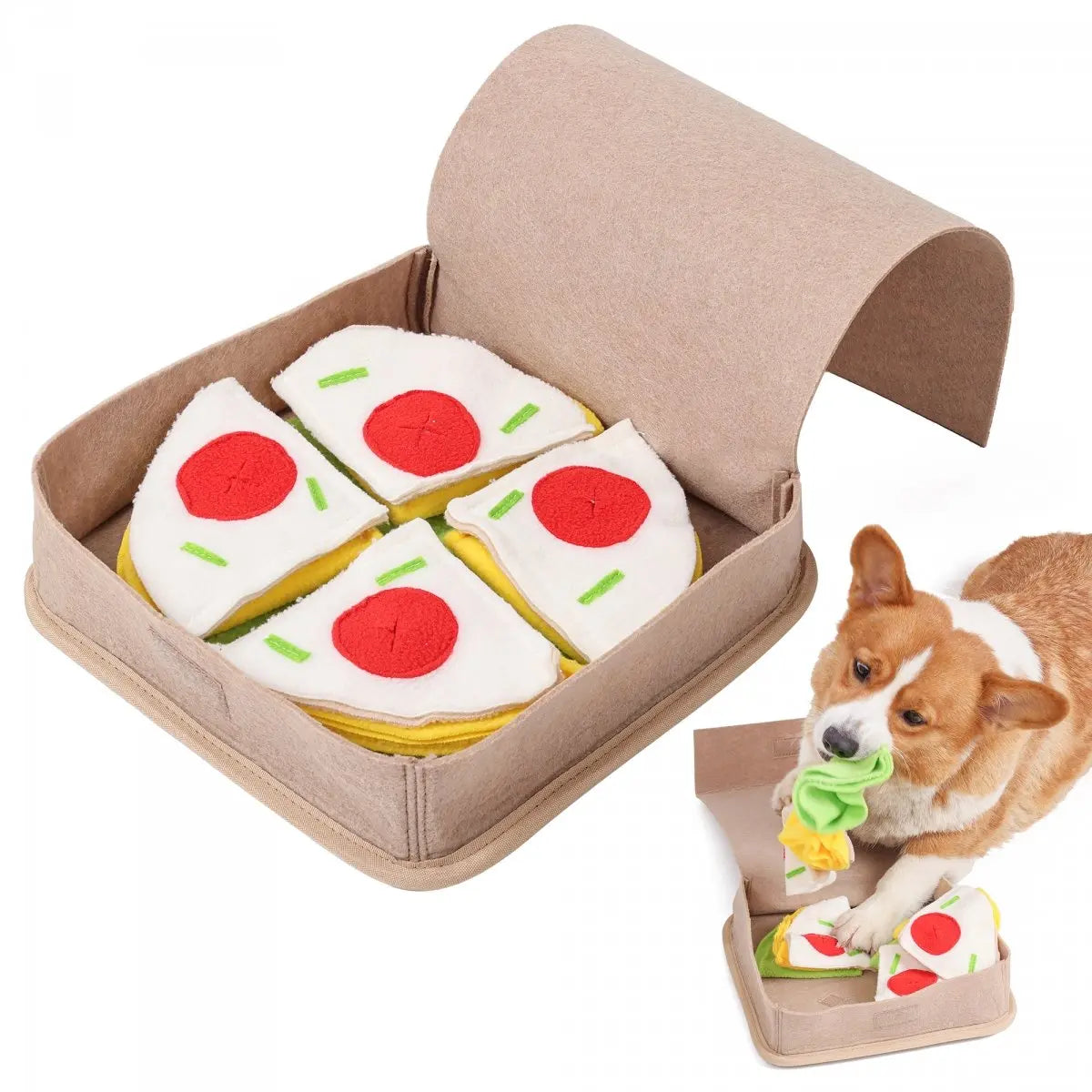 DOGLEMI Zabawka węchowa PUDEŁKO PIZZA Doglemi