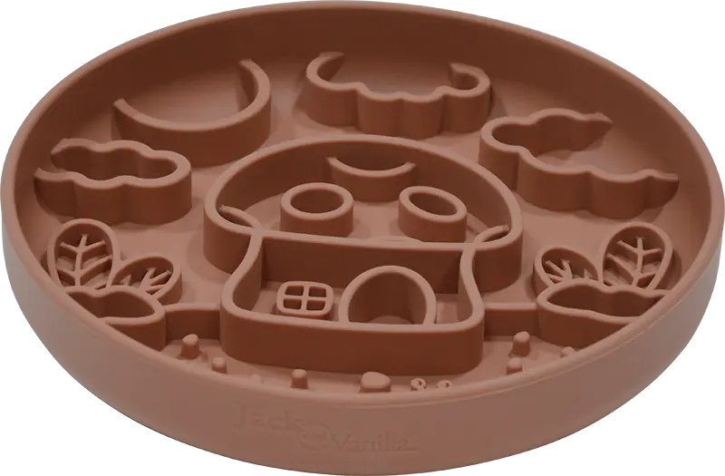 Jack & Vanilla Miska spowalniająca jedzenie MUCHOMOREK dla psa i kota