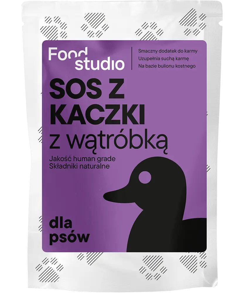 Food Studio Chefs SOS dla psów z KACZKI z wątróbką 100ml Food Studio