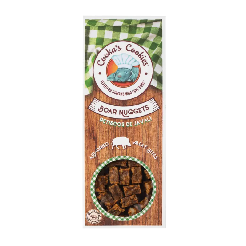 Cooka’s Cookies BOAR NUGGETS Nuggetsy z dzika 60g Cooka’s Cookies