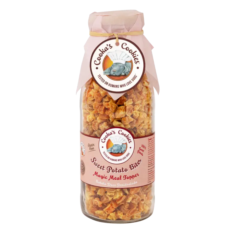 Cooka’s Cookies SWEET POTATO BITES Kąski ze słodkiego ziemniaka 250g Cooka’s Cookies