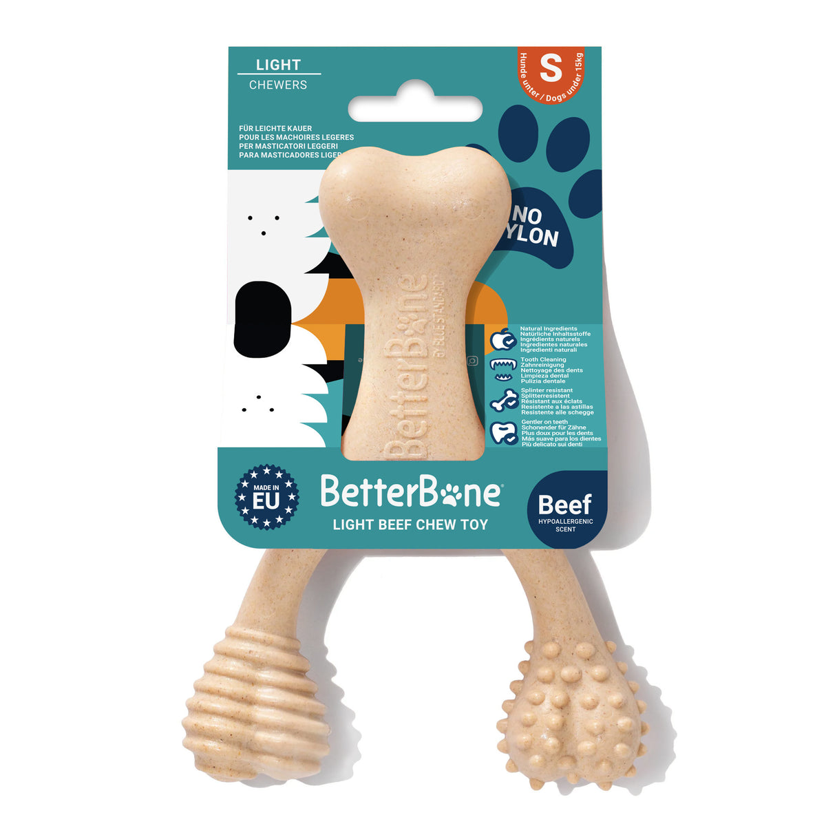 BetterBone kość do gryzienia Small Light Beef
