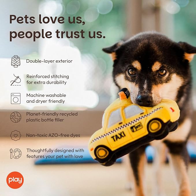P.L.A.Y. Taxi – pluszowa zabawka dla psa
