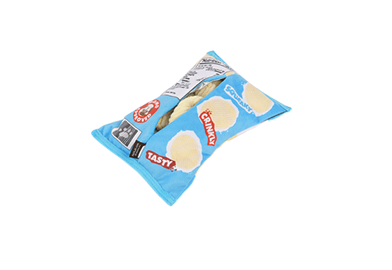 P.L.A.Y Snack Attack Fluffles Chips M Zabawka dla psa P.L.A.Y