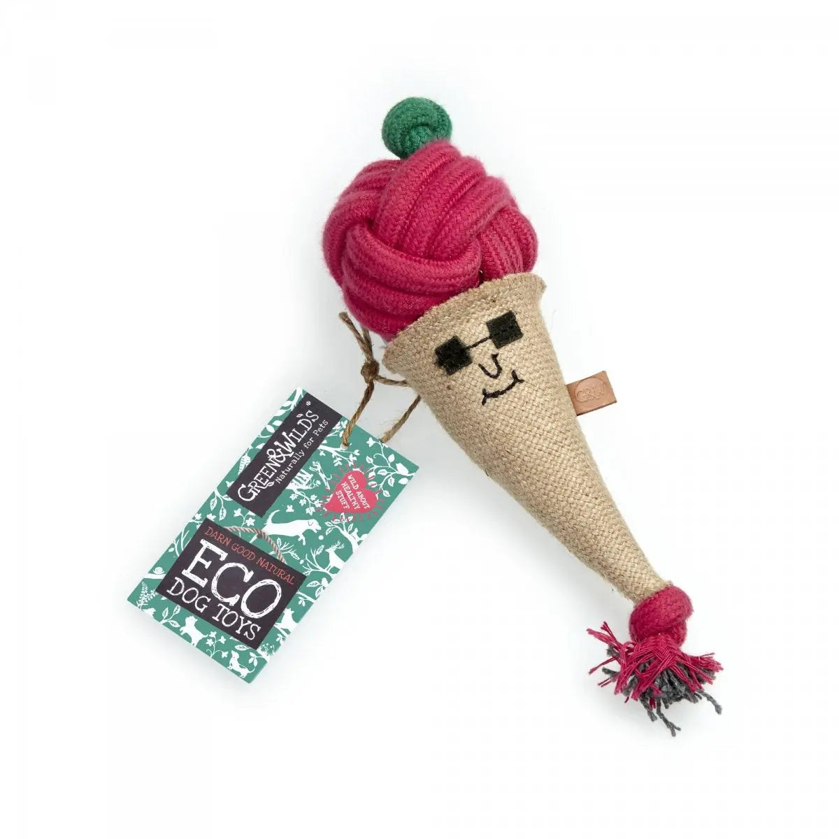 GREEN & WILD'S Connie the Cornet (Rożek) zabawka ekologiczna dla psa