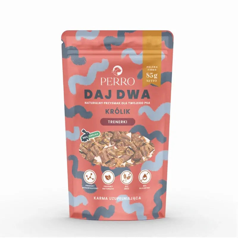 DAJ DWA Królik Trenerki 85g - Psijemność