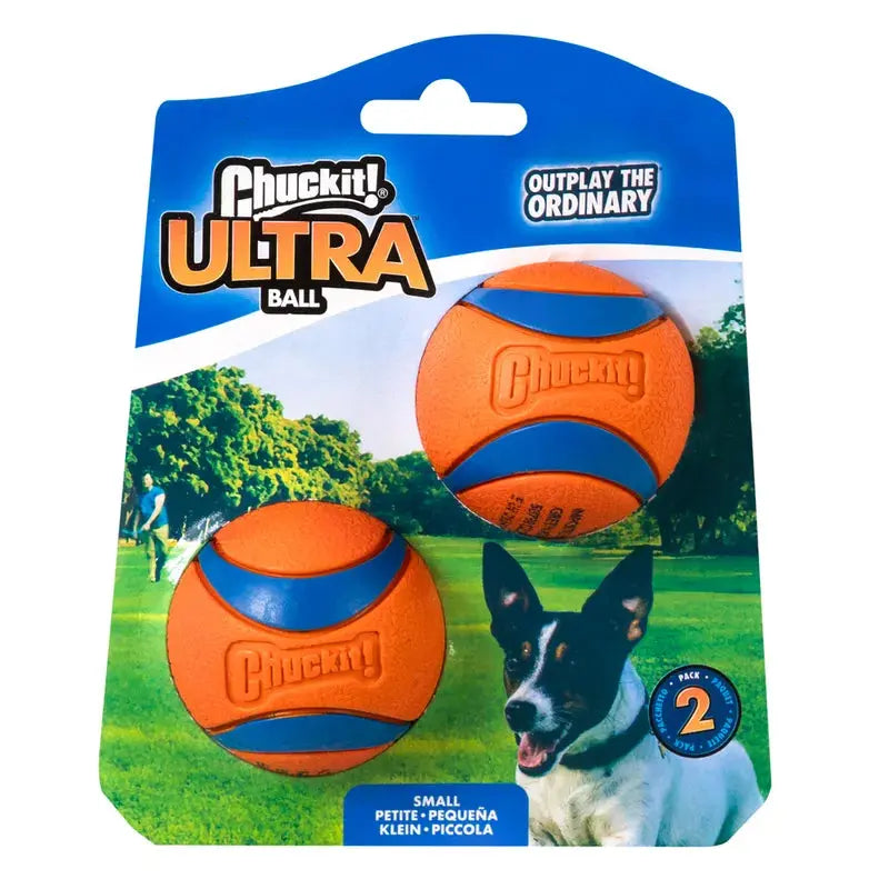 Chuckit! Ultra Ball S piłki dla psa  S, śr. 5,1 cm, 2 szt.