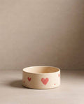 Cozy Hearts Stoneware Pet Bowl 16,5cm