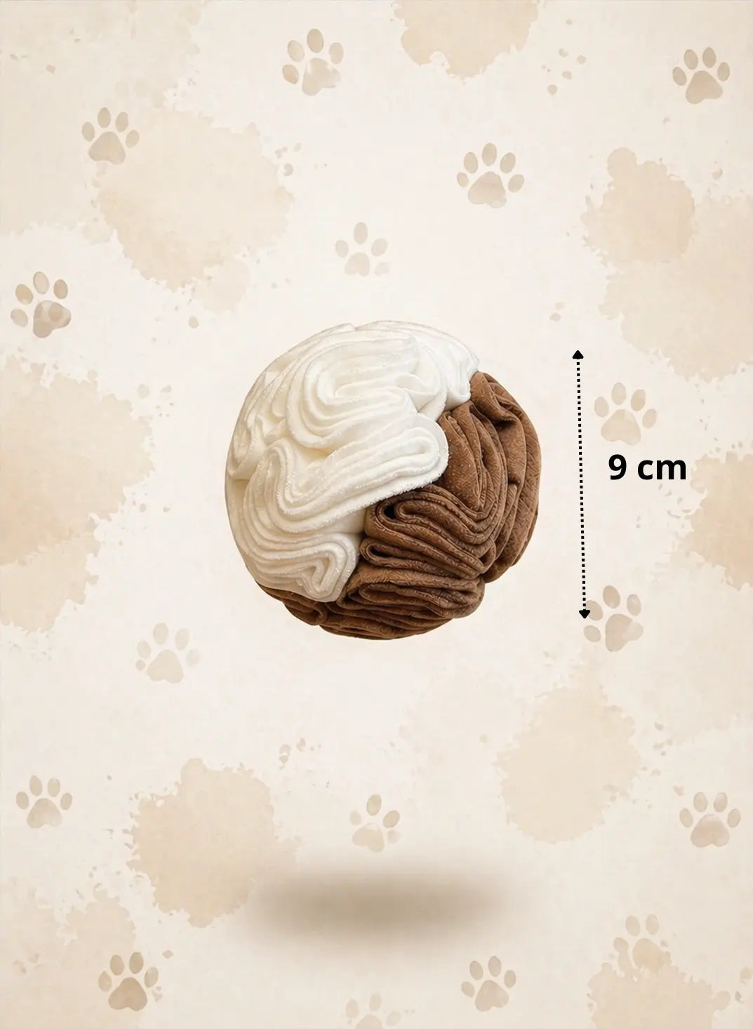 Kula węchowa Cappuccino XS – średnica 9 cm