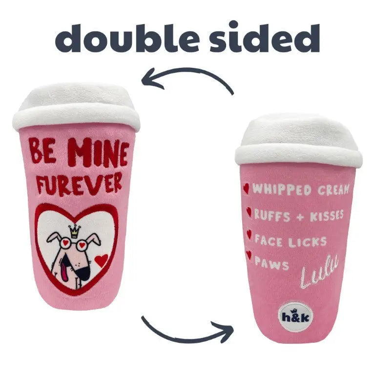 Be Mine Furever Coffee Large - kubek latte dla dużego psa