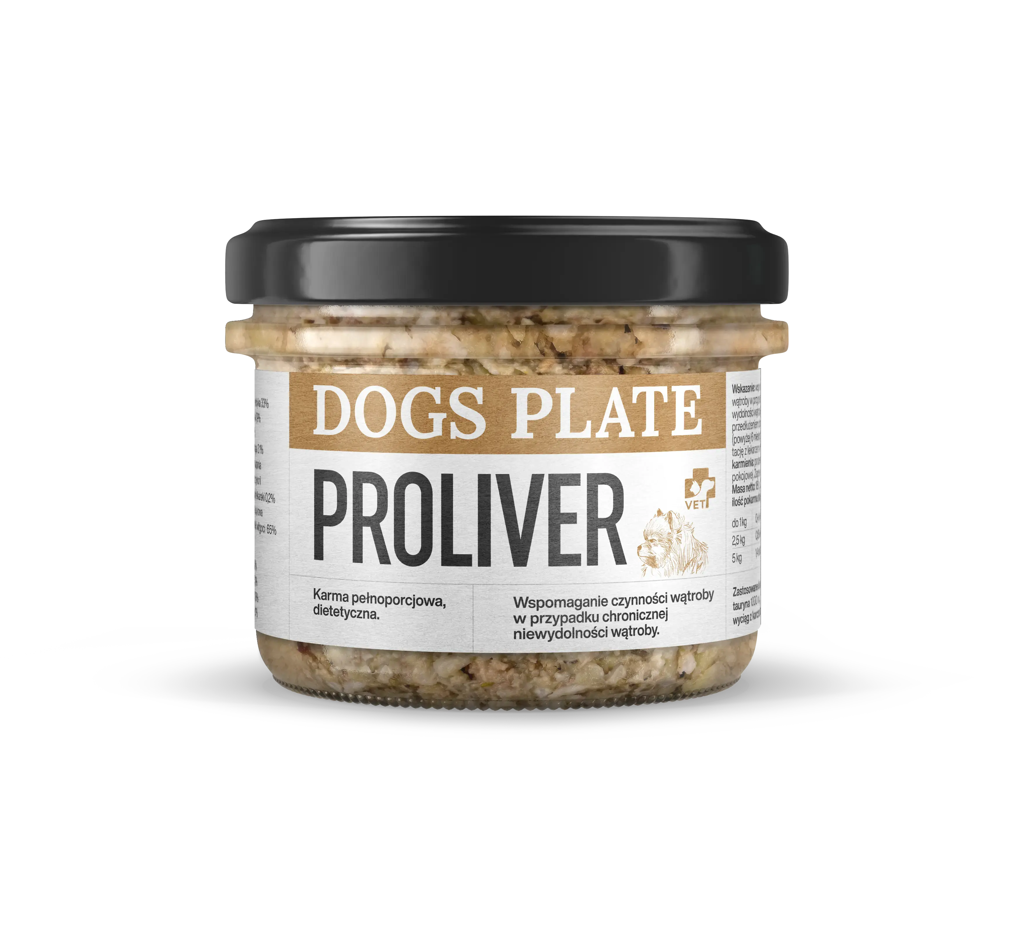Dogs Plate Proliver 180g