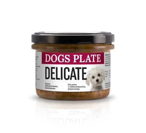 Dogs Plate Delicate 180g Karma mokra Dogs Plate