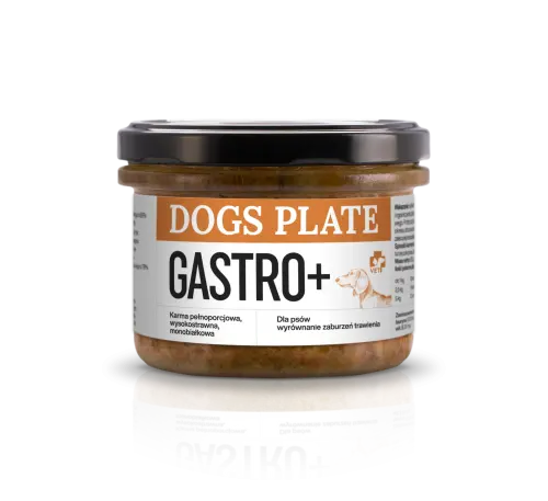 Dogs Plate Vet Gastro+ 180g mokra karma Dogs Plate