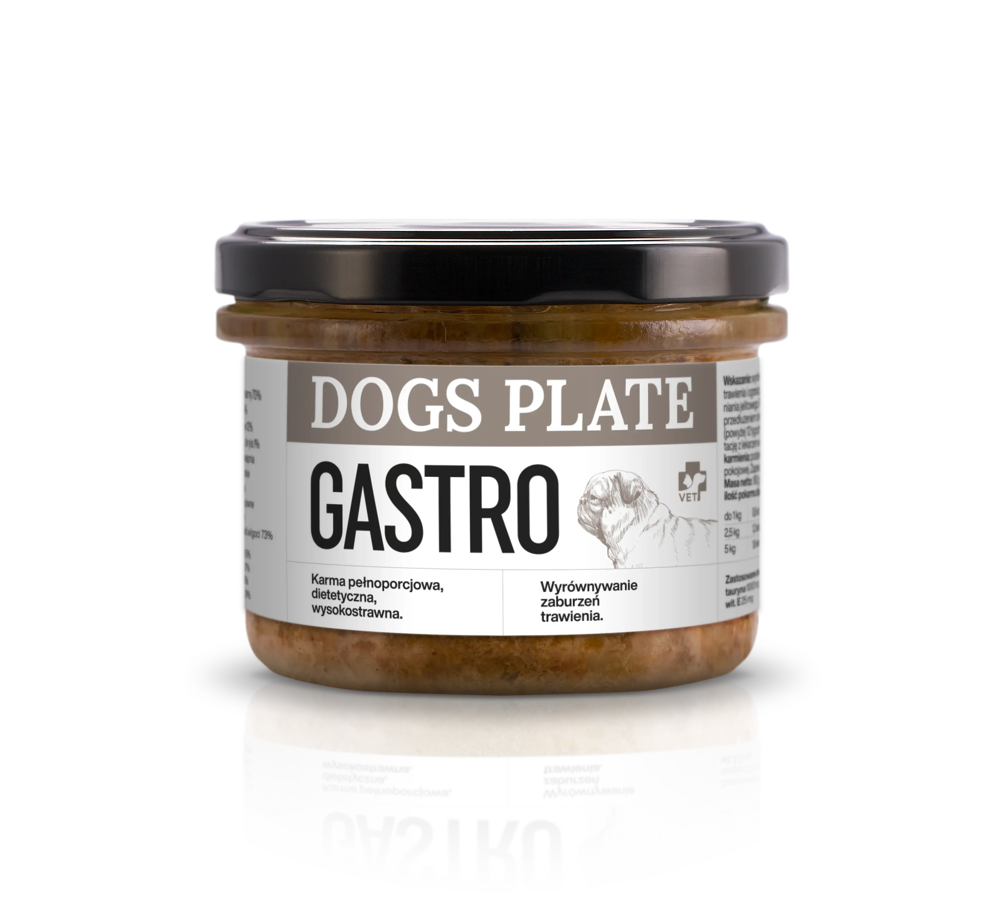 Karma mokra Dogs Plate Vet Gastro 180g Dogs Plate