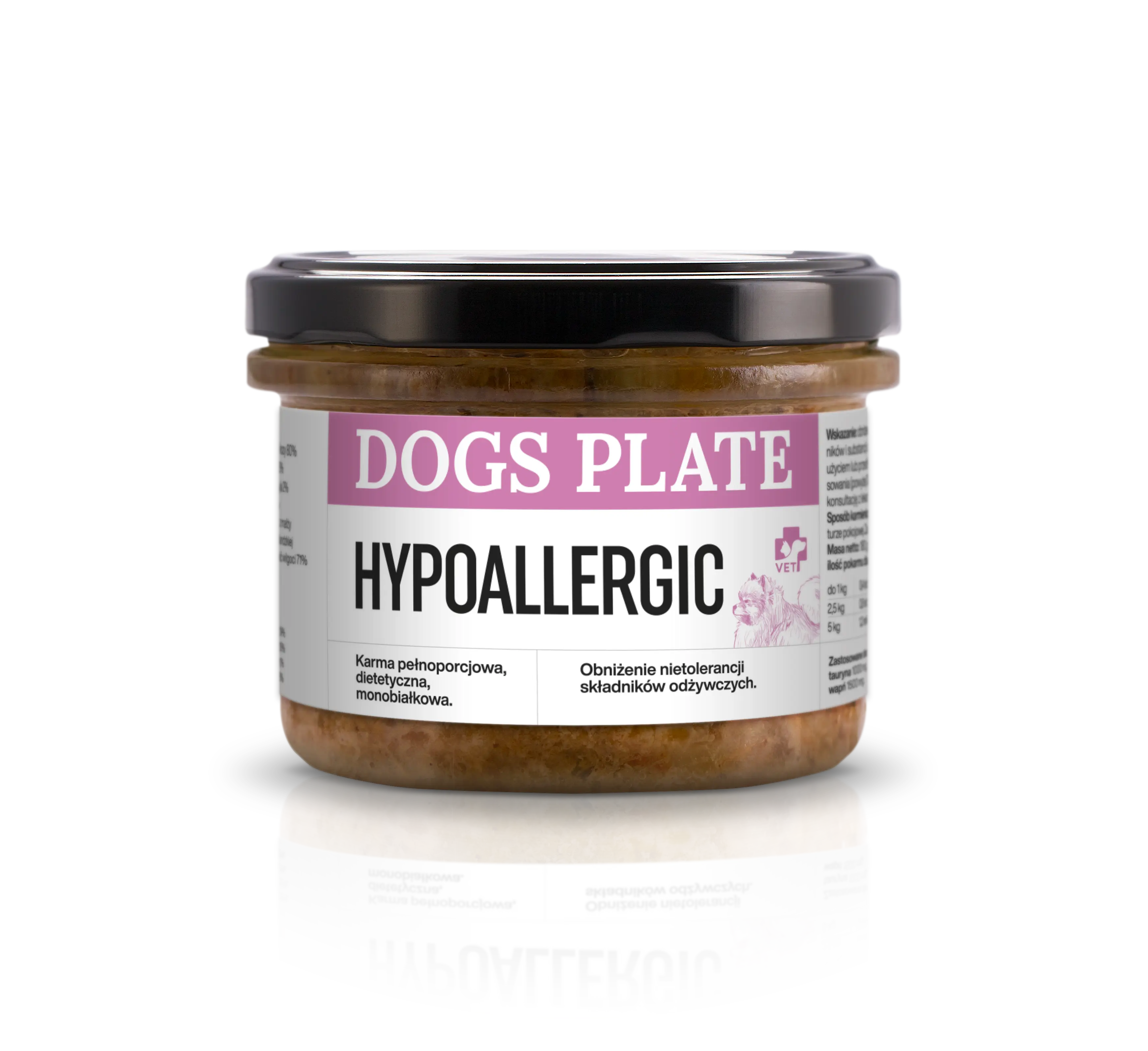 Dogs Plate Vet Hypoallergic 180g Dogs Plate