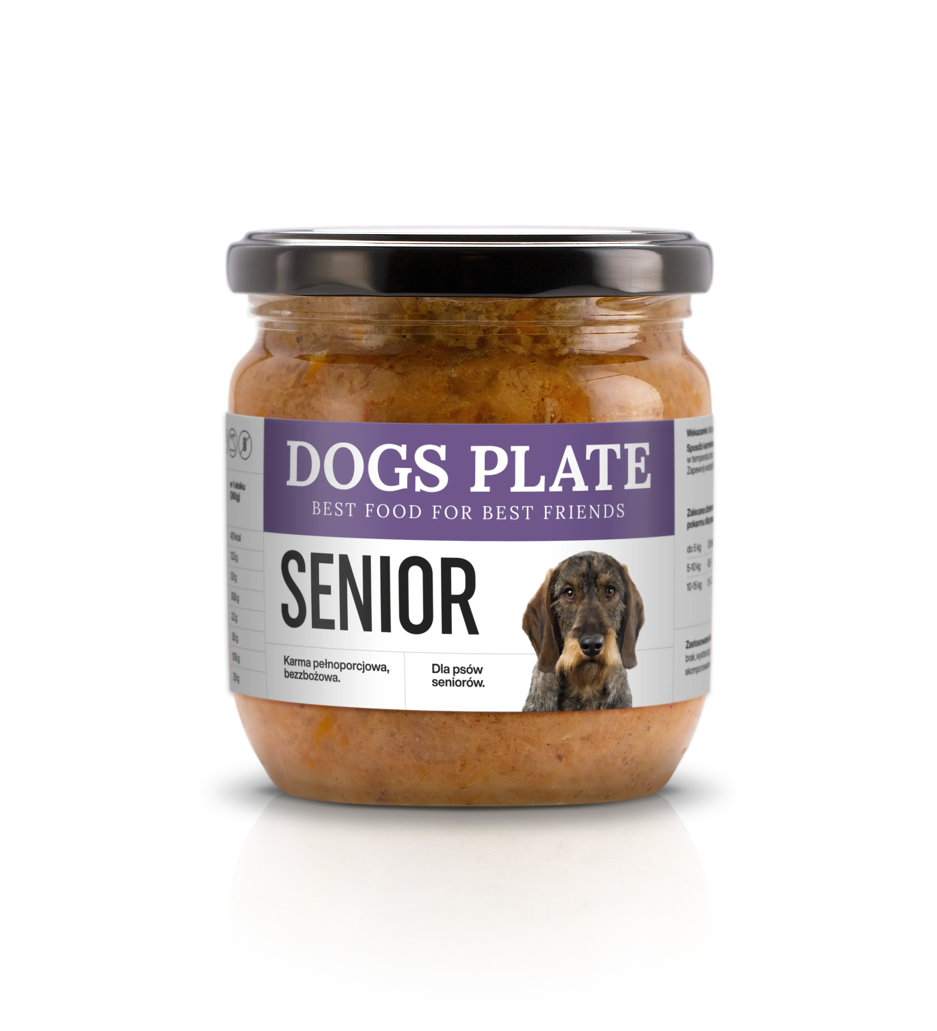 Dogs Plate Senior 360g Dogs Plate
