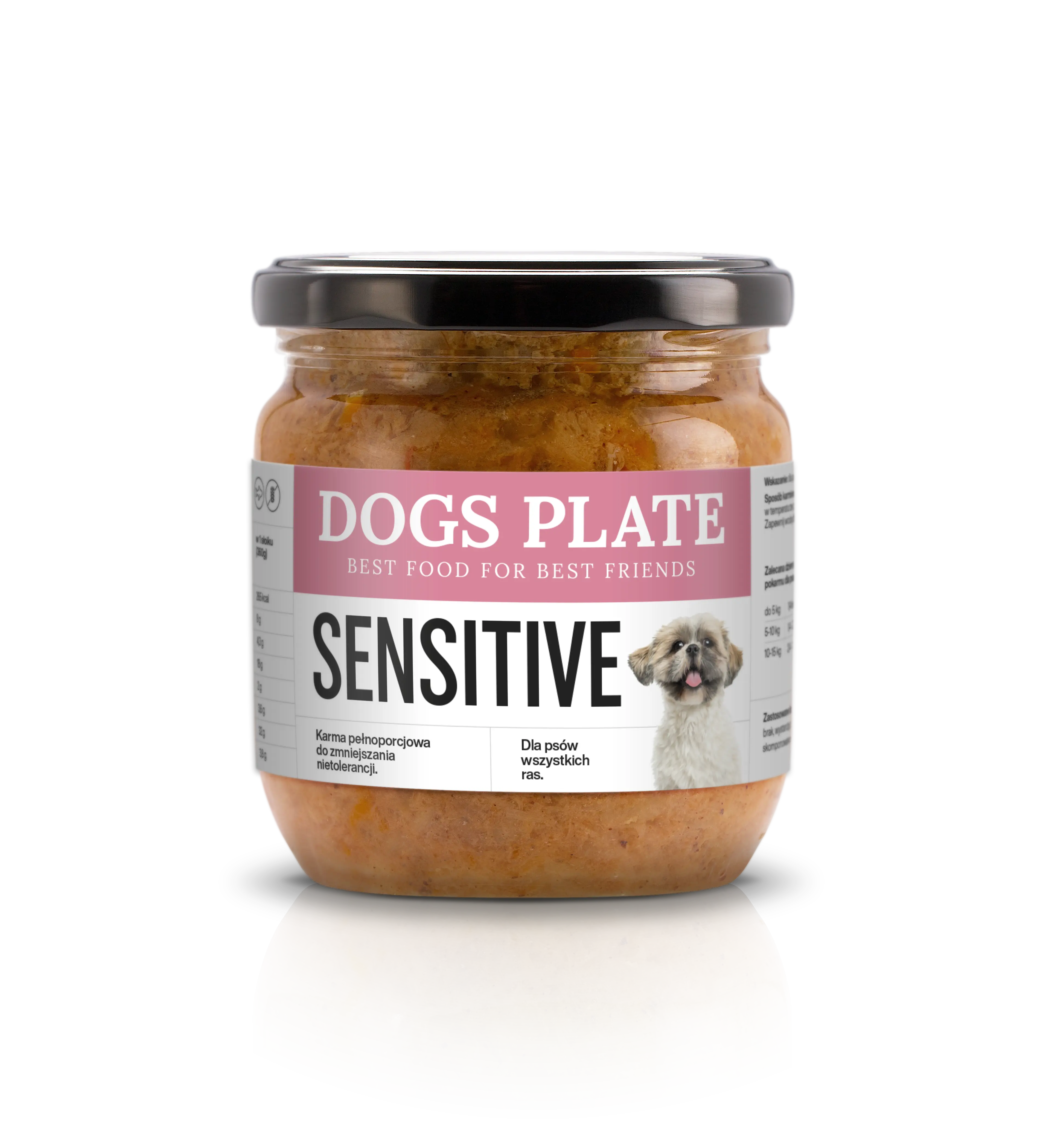 Dogs Plate Sensitive 360g Dogs Plate