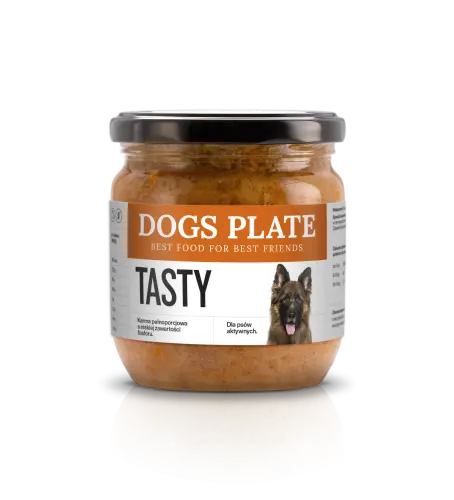 Dogs Plate Tasty 360g Dogs Plate