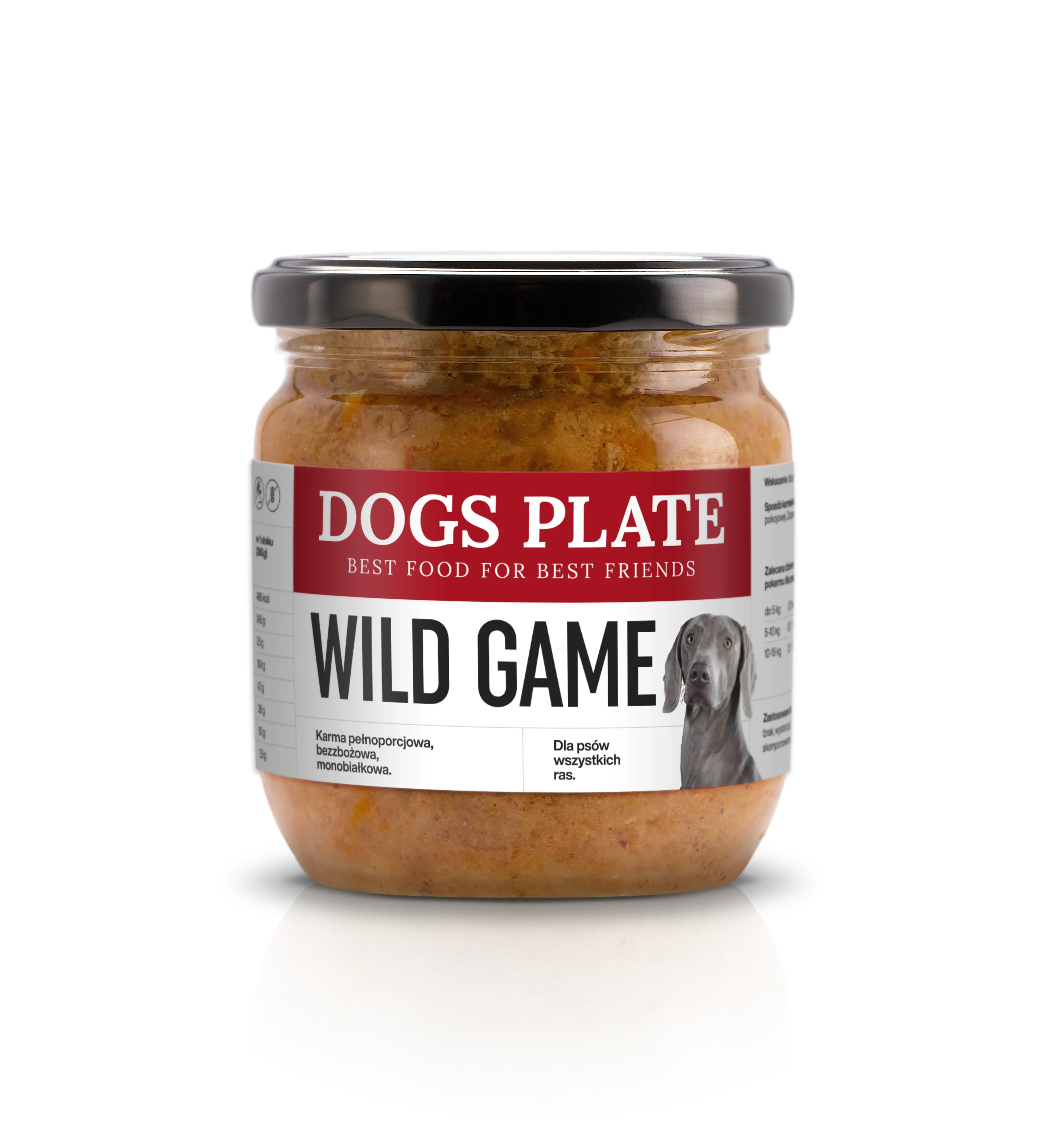Dogs Plate Wild Game 360 g Dogs Plate