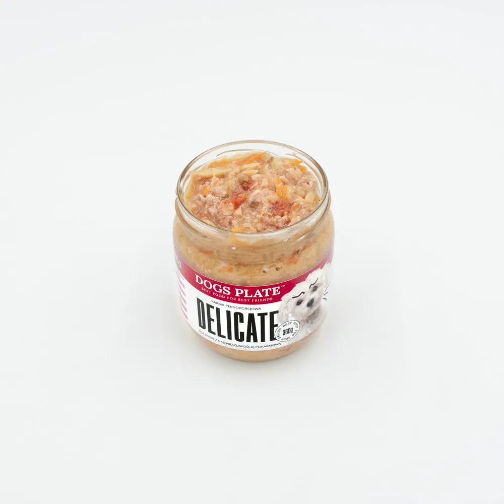 Dogs Plate Delicate 360g Dogs Plate