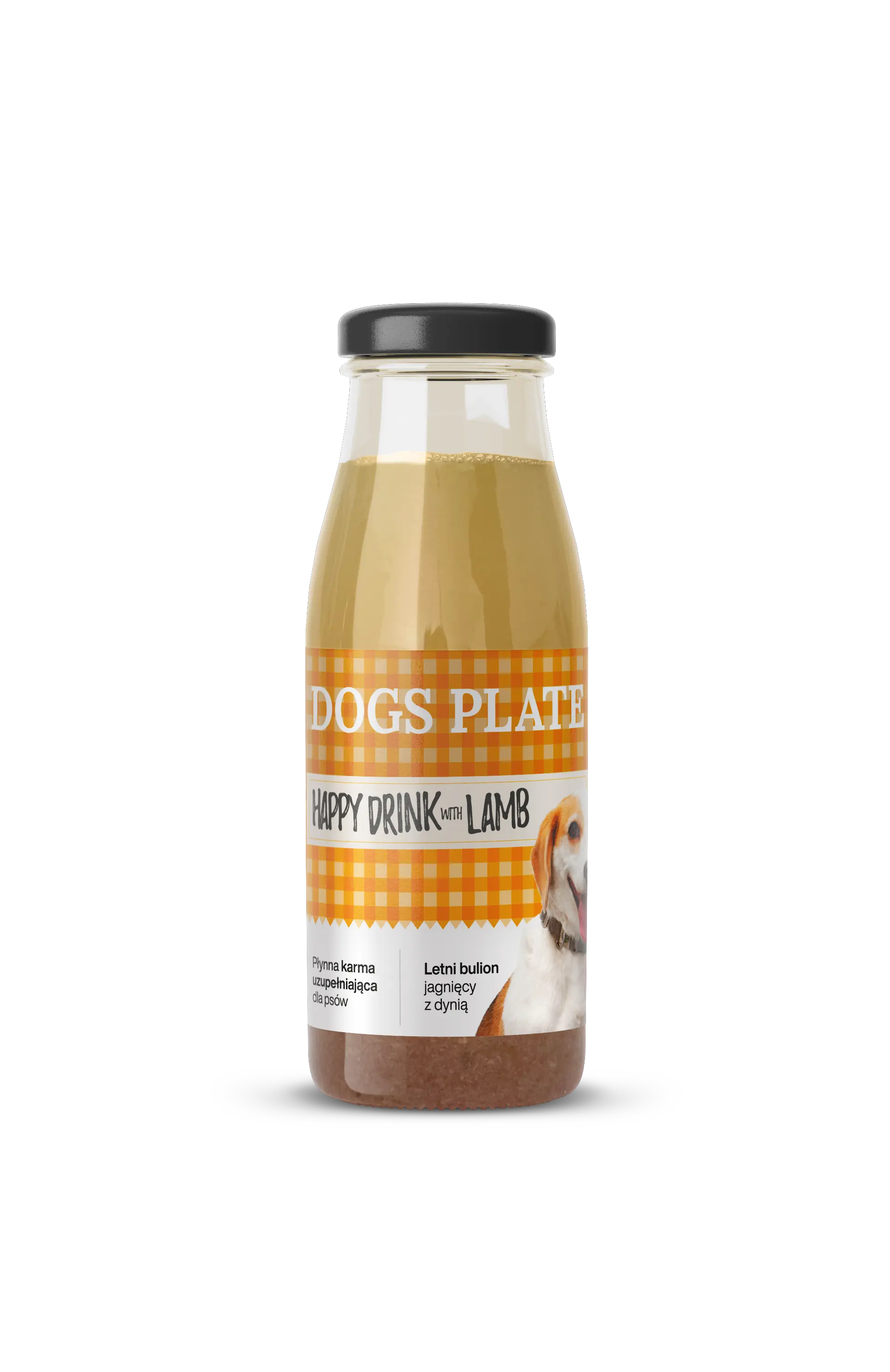 Dogs Plate Happy Drink z jagnięciną 220g - produkt limitowany
