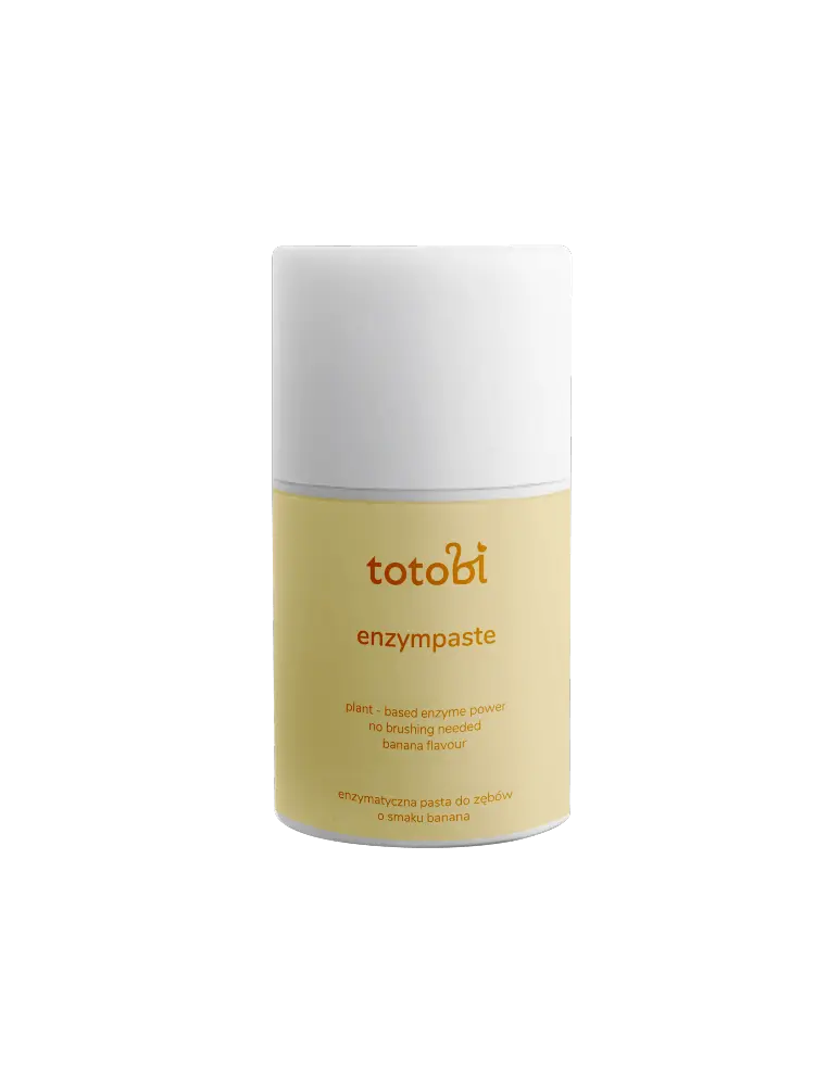 Enzympaste bez cukru i sorbitolu o smaku banana, 50 ml Totobi