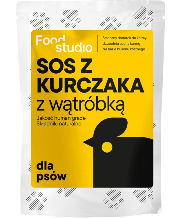 Food Studio Chefs SOS dla psów i kotów z KURCZAKA z wątróbką 100ml