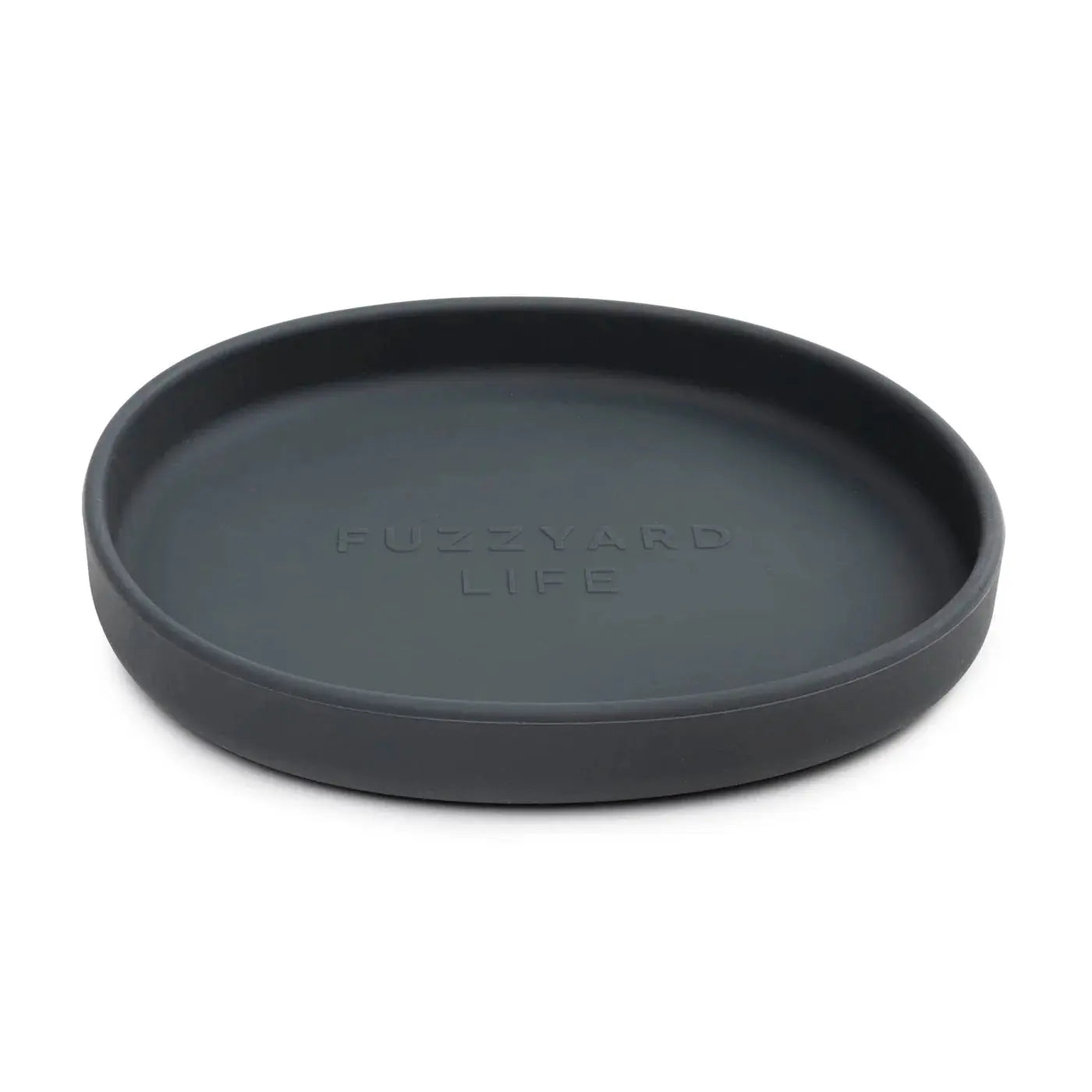 FuzzYard Life Silicone Cat Dish Slate Grey FuzzYard