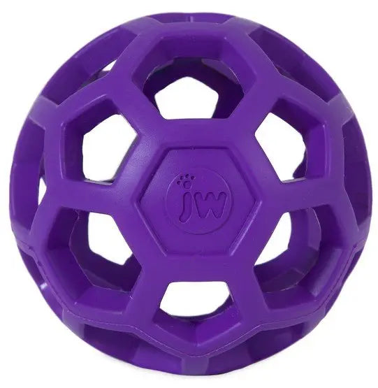 JW Pet - Hol-ee Roller Mini 5 cm - Piłka ażurowa fioletowa