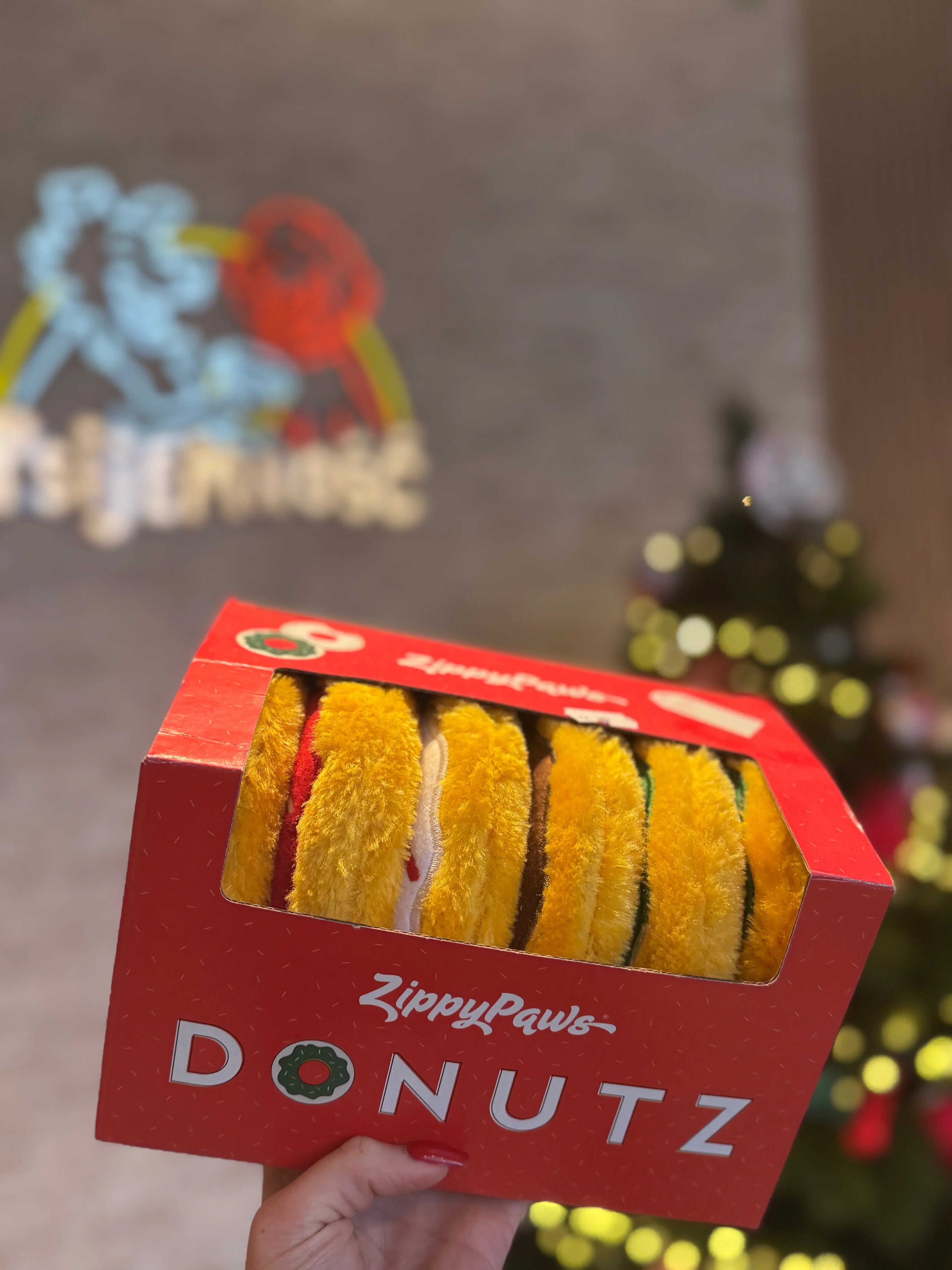 Holiday Donutz - Donuty Świąteczne - Zestaw - Gift Box (6-pack) - Christmas ZippyPaws