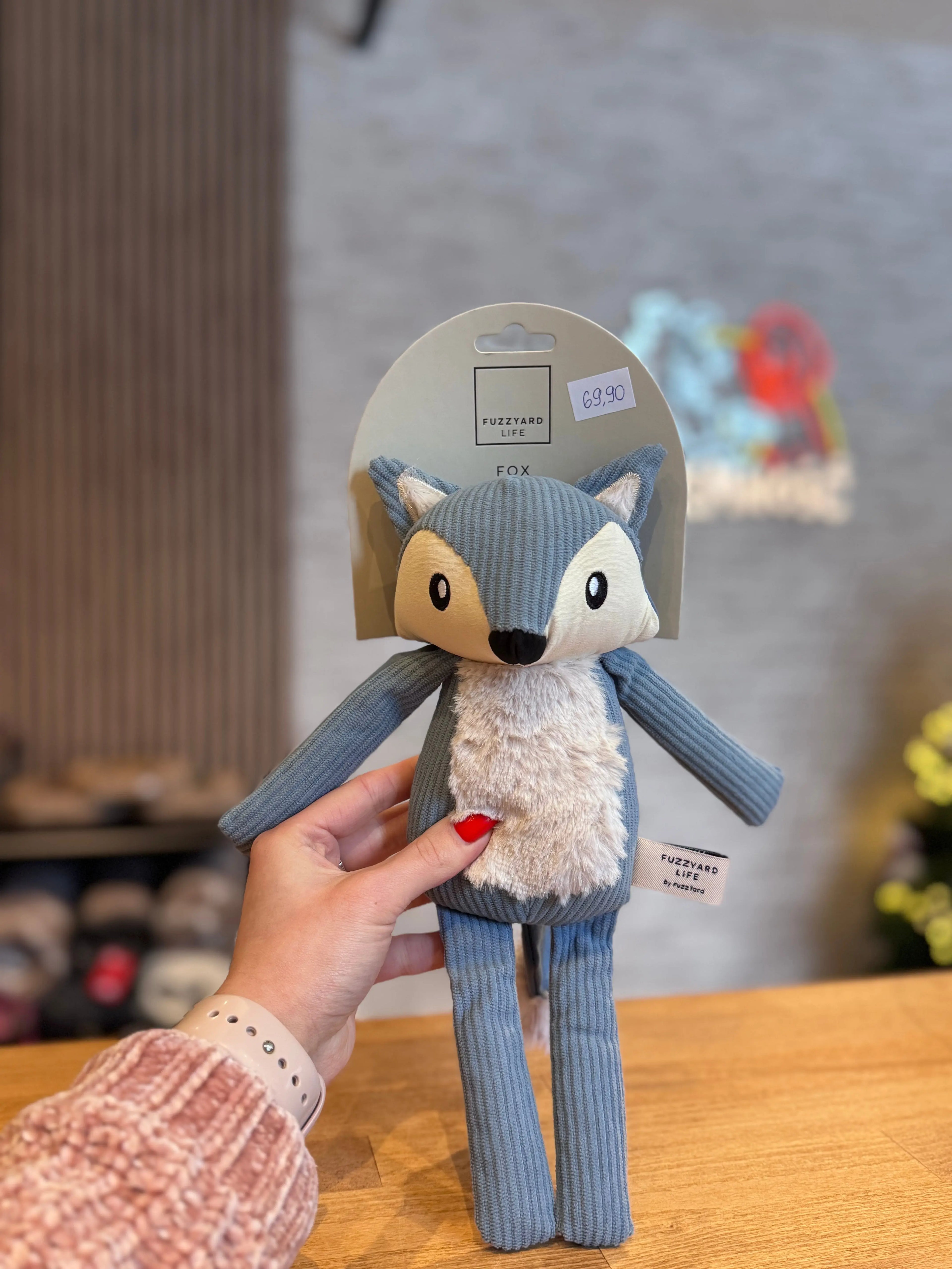 FuzzYard Life Toy - French Blue Fox FuzzYard