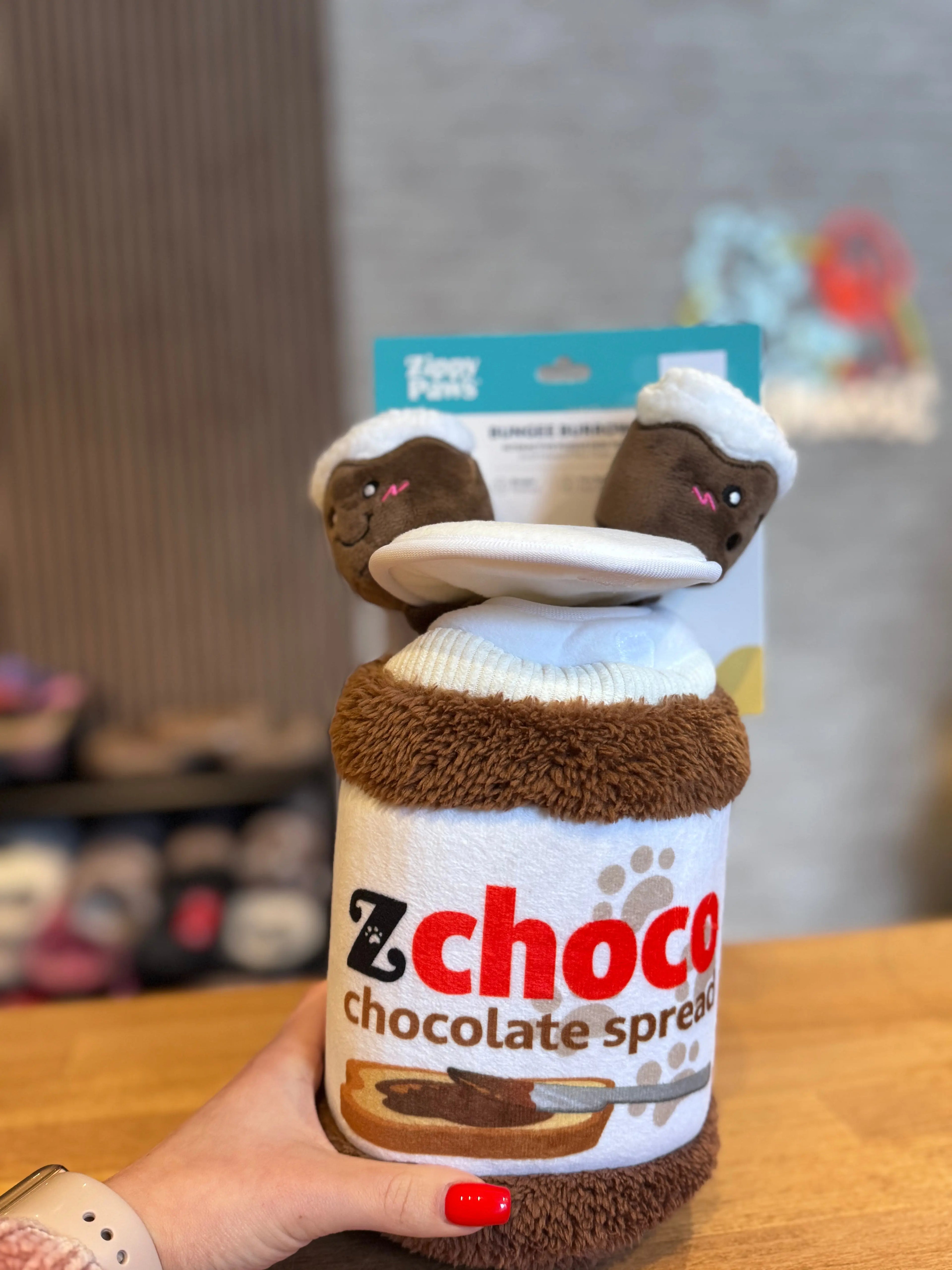 Zippy Paws Bungee Burrow® – Chocolate Spread ZippyPaws