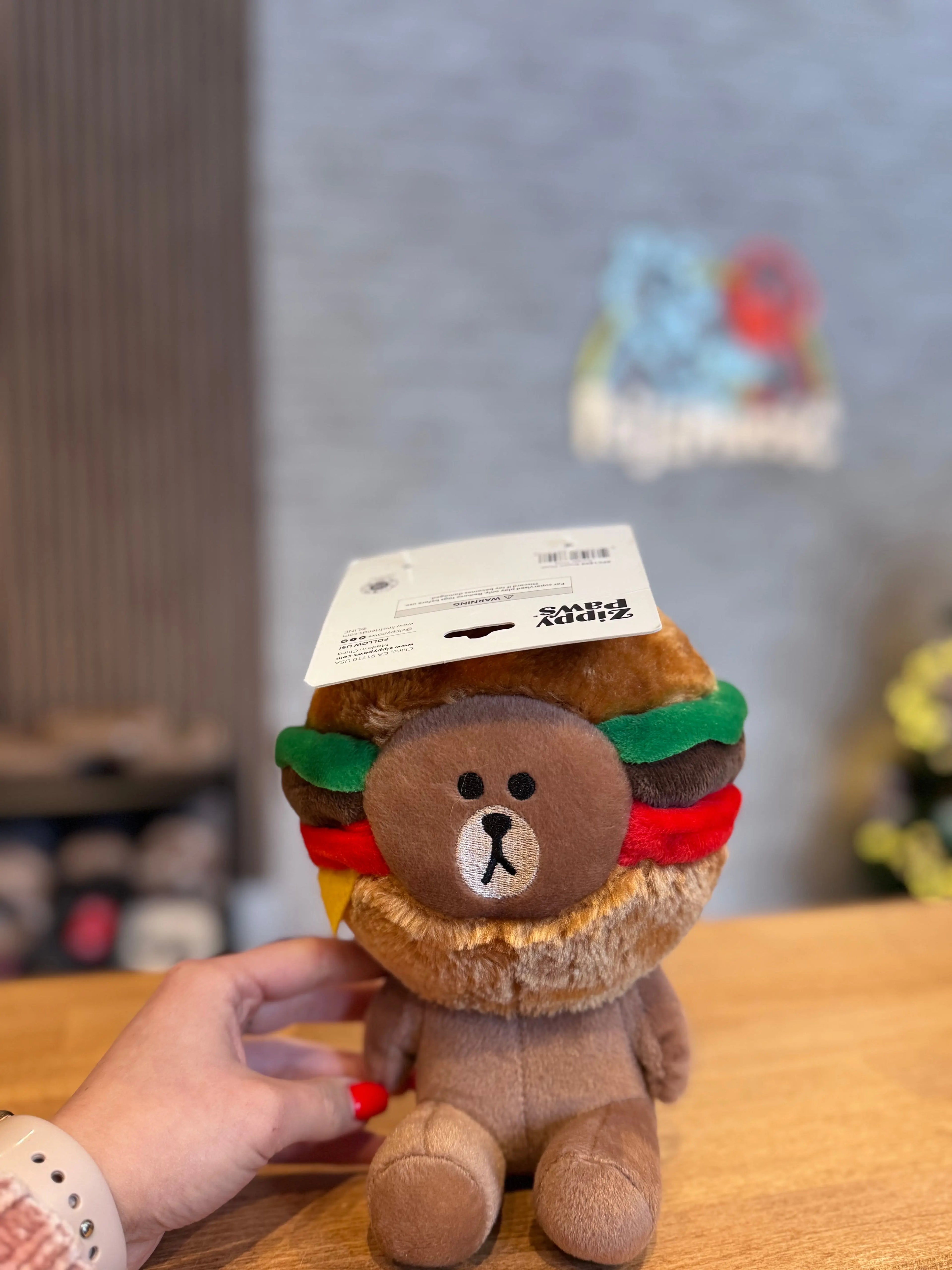 Zabawka Brązowy Pluszak – Czas na Burgera P.L.A.Y