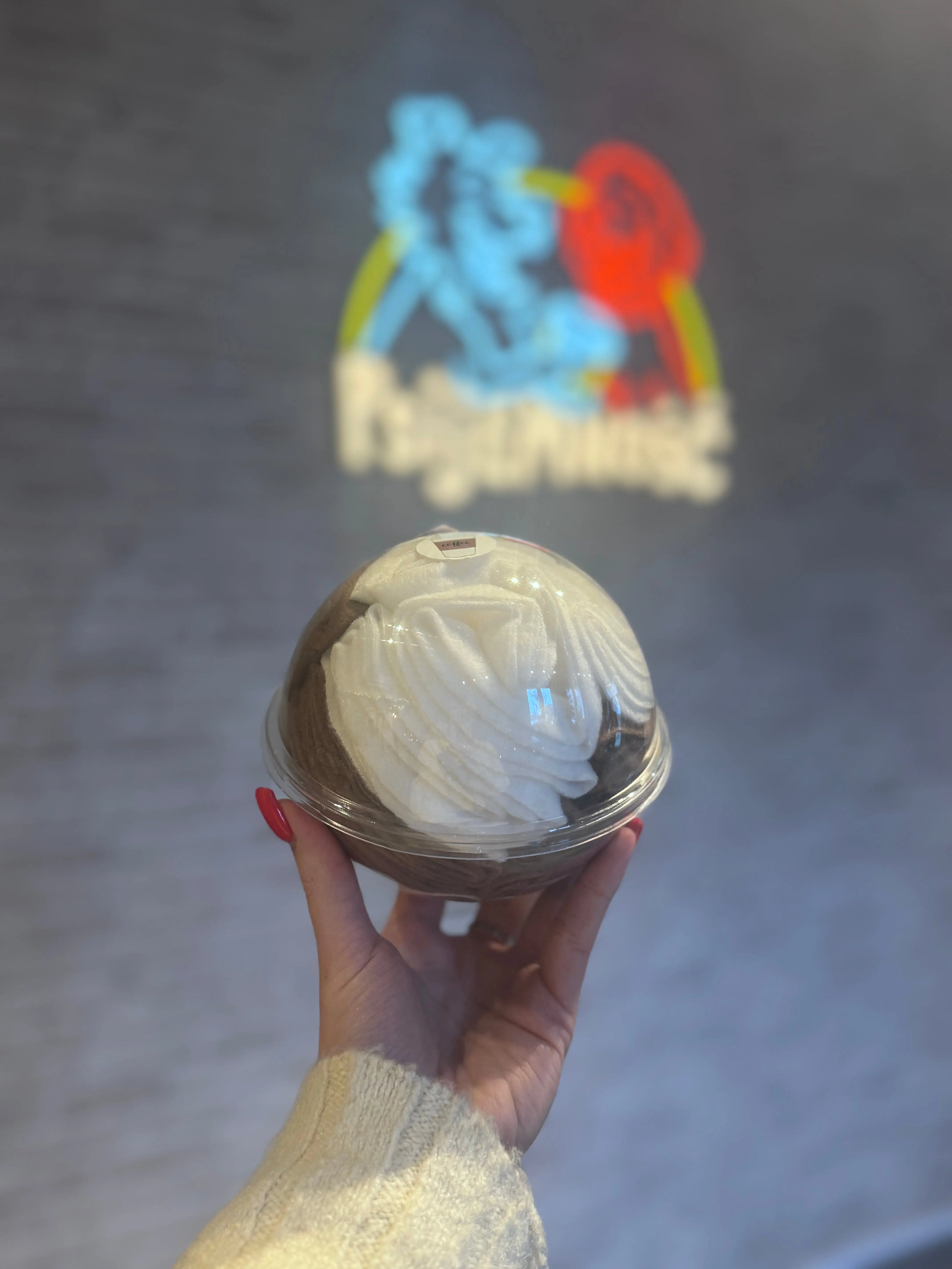 Kula węchowa Cappuccino S – średnica 15 cm Łapkowe zabawki