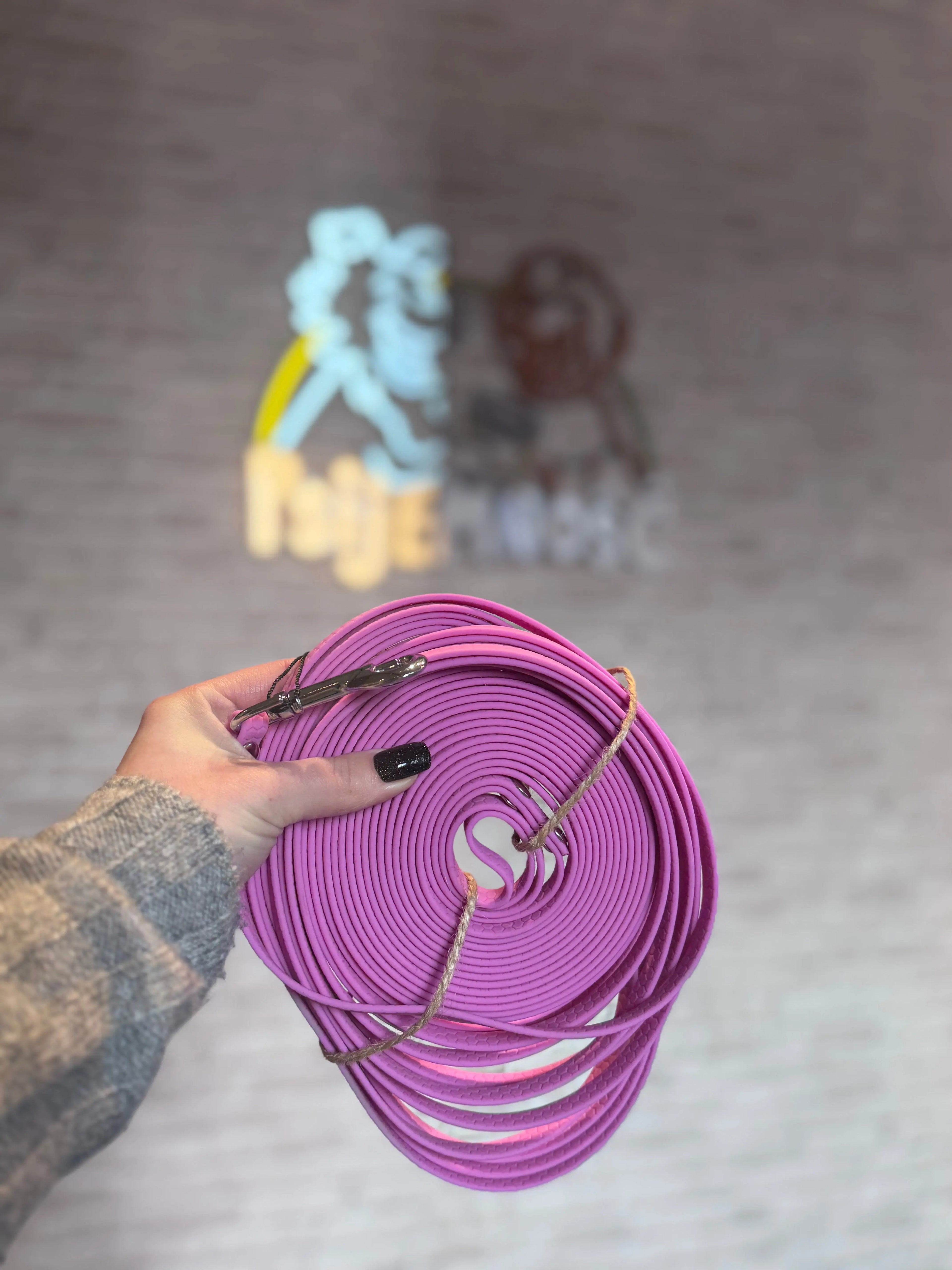 Linka treningowa dla psa 10m | 10mm FIG HEXA Fruity Paws