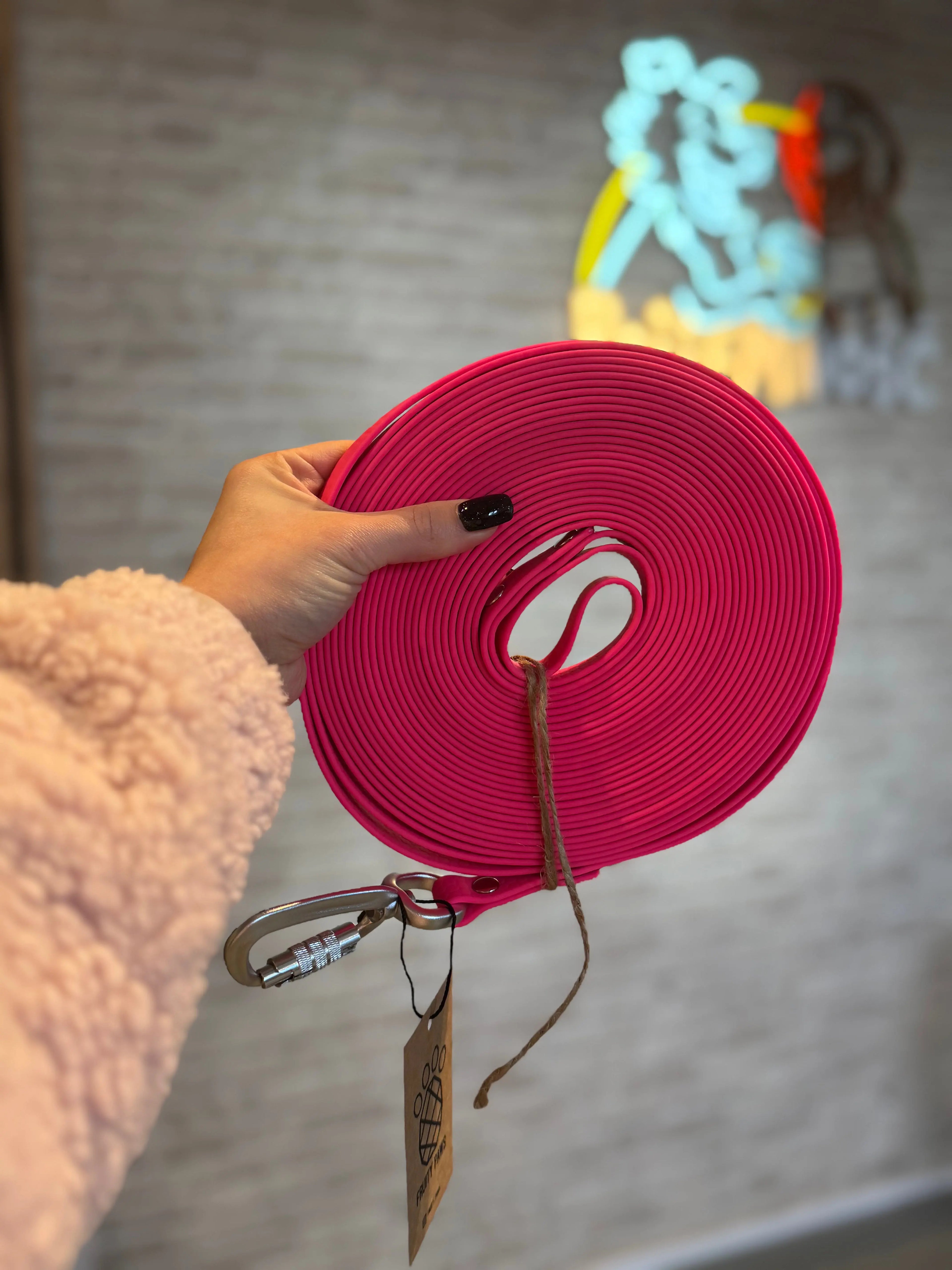 Linka treningowa dla psa 10m | 16mm | RASPBERRY HEXA