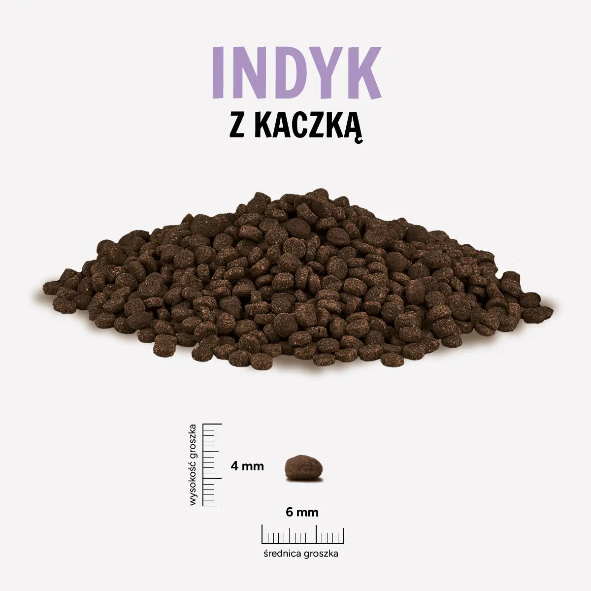 Karma sucha dla psa PAKA ZWIERZAKA indyk z kaczką S 3 kg Paka Zwierzaka