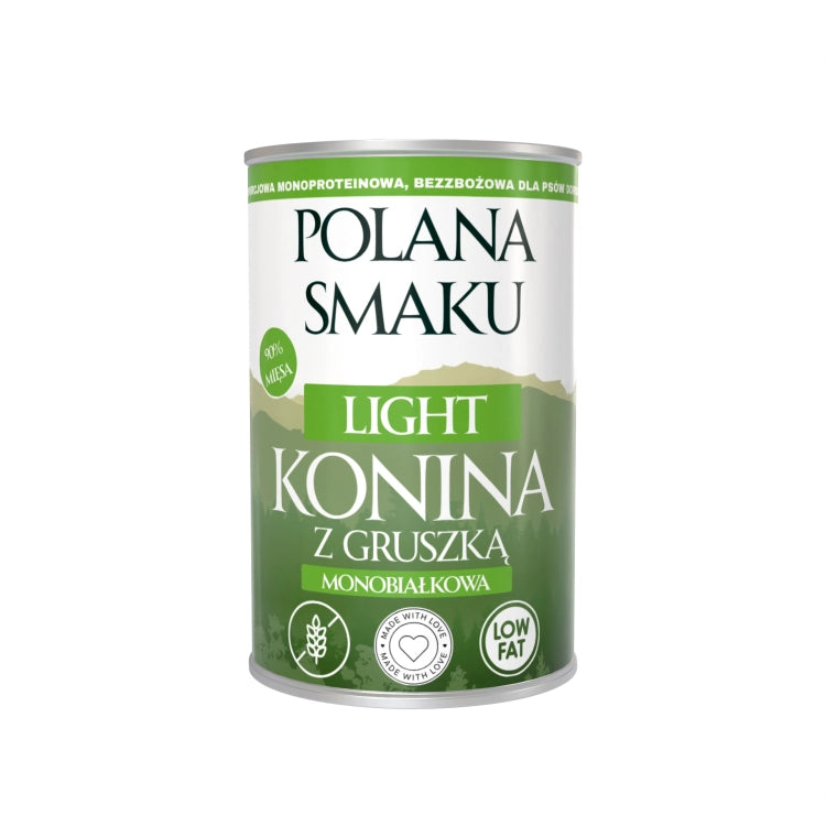 Polana Smaku LIGHT - Konina z gruszką 400g