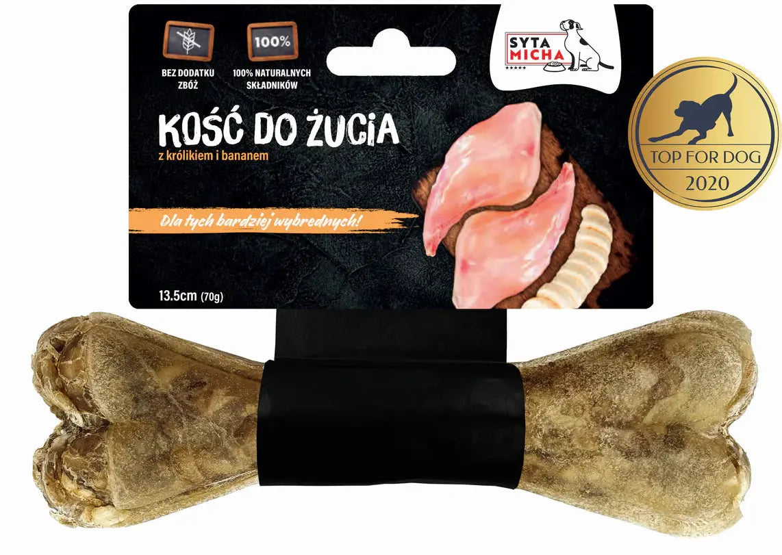 Kość do żucia dla wybrednych psów 13.5 cm Syta Micha