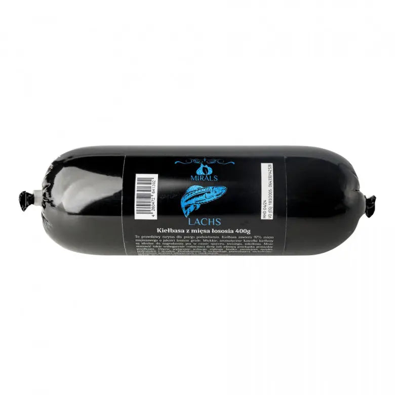 MIRALS Lachs - kiełbasa z mięsa łososia (400g) MIRALS