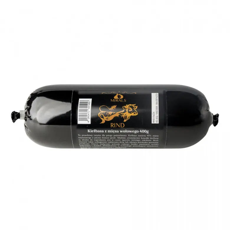 MIRALS Rind - kiełbasa z mięsa wołowego (400g) MIRALS
