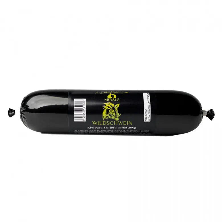 MIRALS Wildschwein - kiełbasa z mięsa dzika (200g) MIRALS