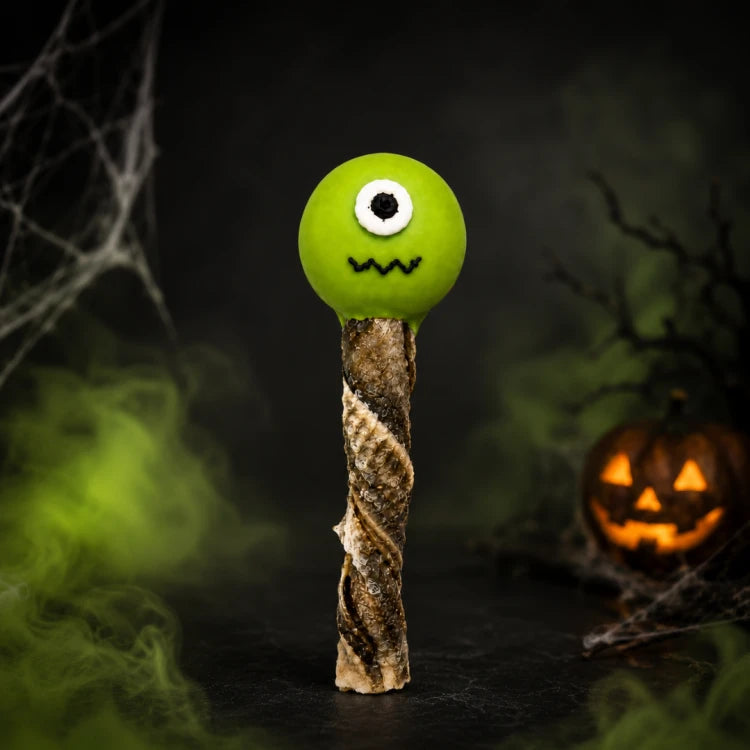 Cooka’s Cookies MONSTER POP halloweenowy lizak dla psa z dorszem i indykiem 35g