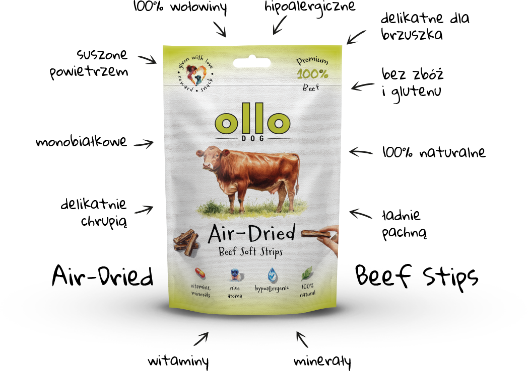 Ollo Air-Dried Beef Strips